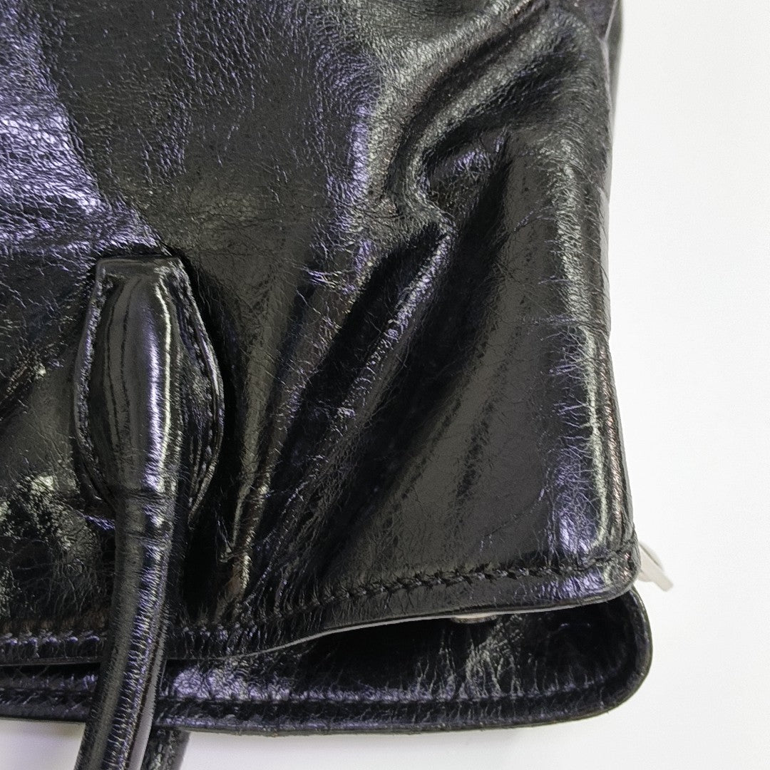 Calfskin Tote Bag Black