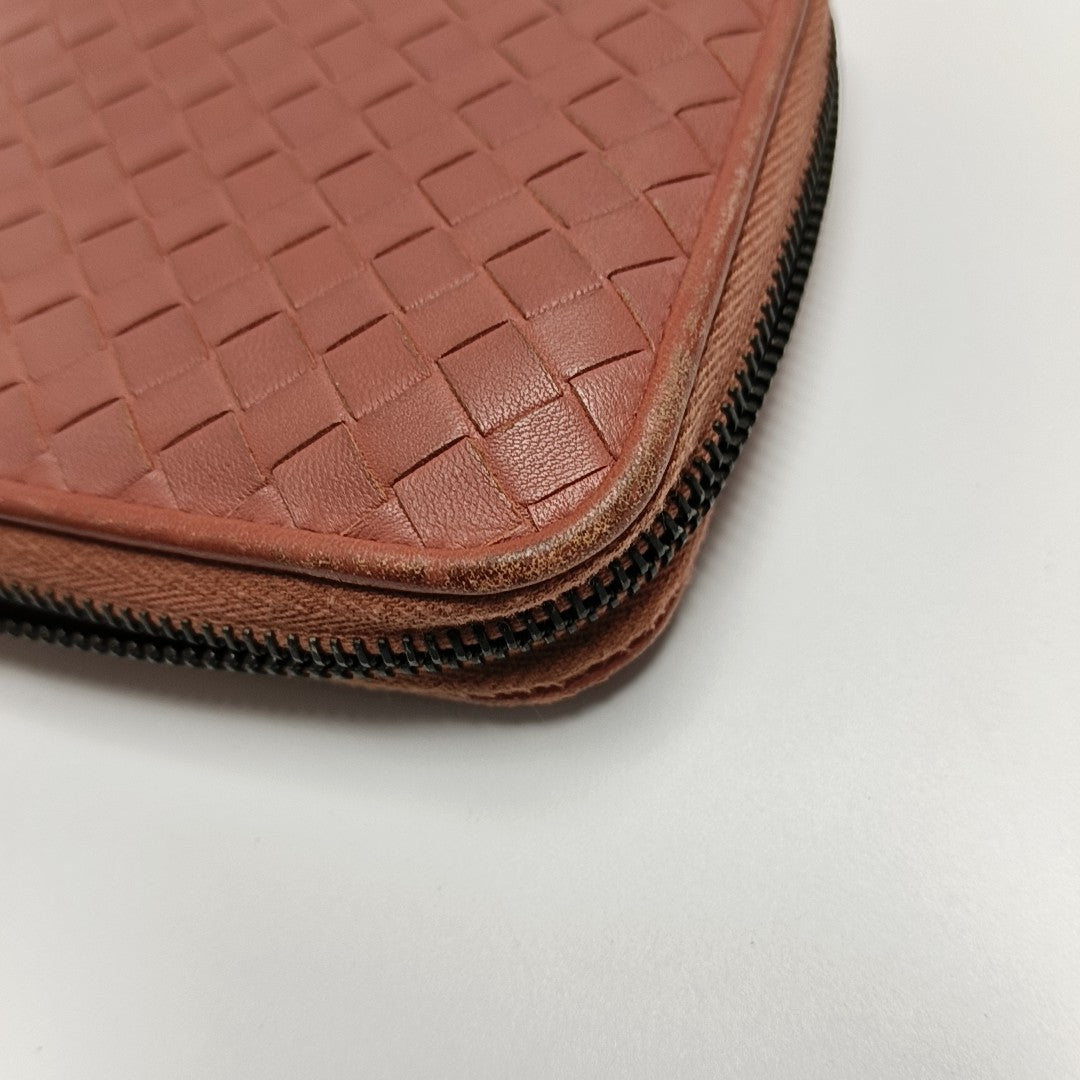 Calfskin Wallet Red