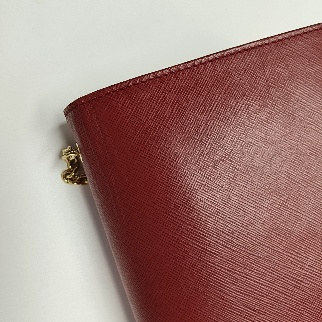 Ginny Calfskin Red