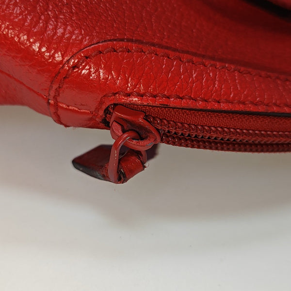 Dome Calfskin Red