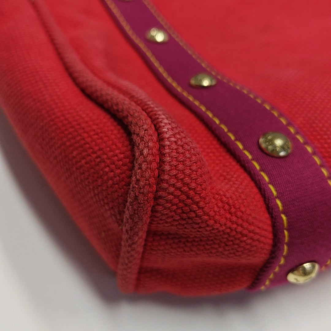 ANTIGUA MM Canvas Red