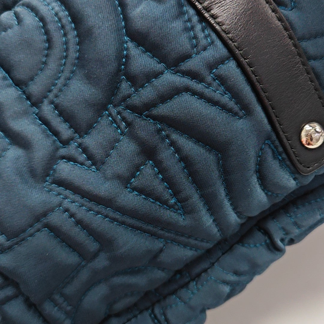 Fabric Backpack Blue