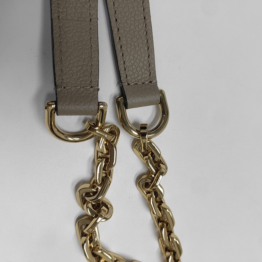 MARCEAU Monogram Calfskin Gray