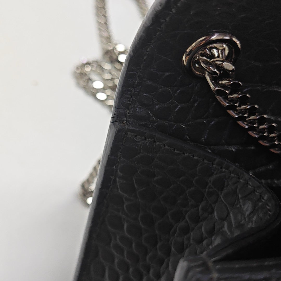 KATE Small Calfskin Gray
