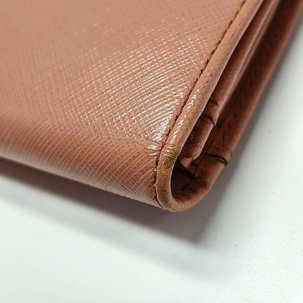 Authenticated pre-owned  Gancini Calfskin Pink Wallet - Wallet at Looply