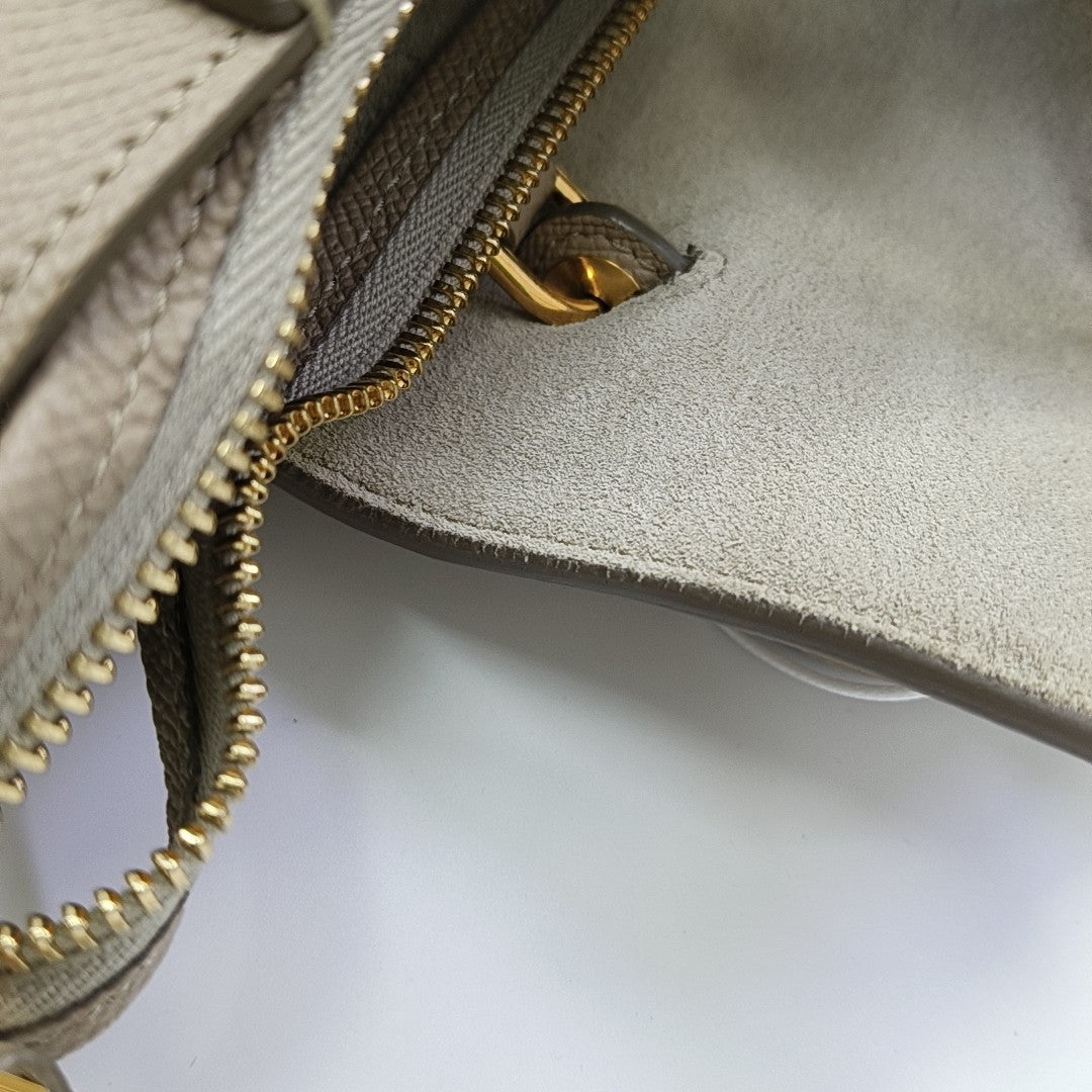 BELT Micro Calfskin Beige