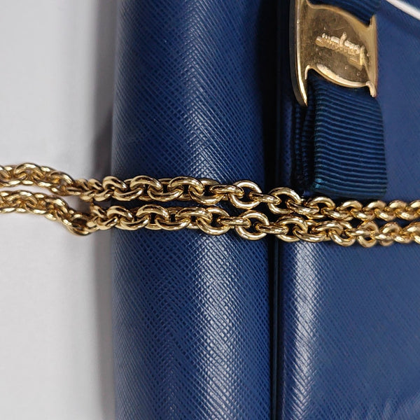 Ginny Calfskin Blue