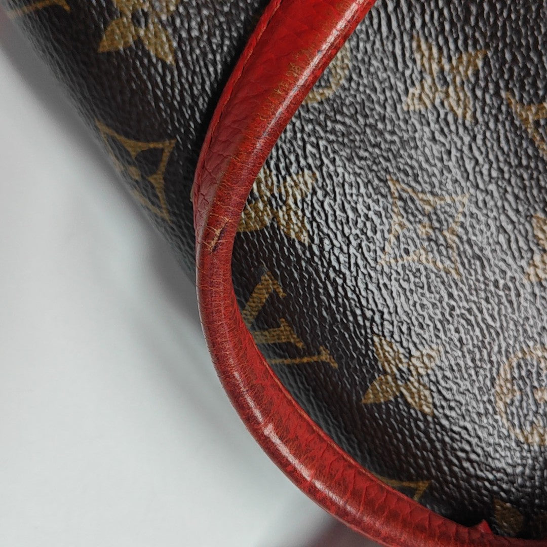 ESTRELA Monogram Coated Canvas Brown