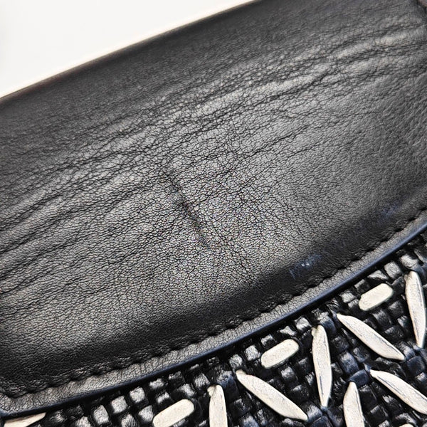CAPUCINES PM Calfskin Black