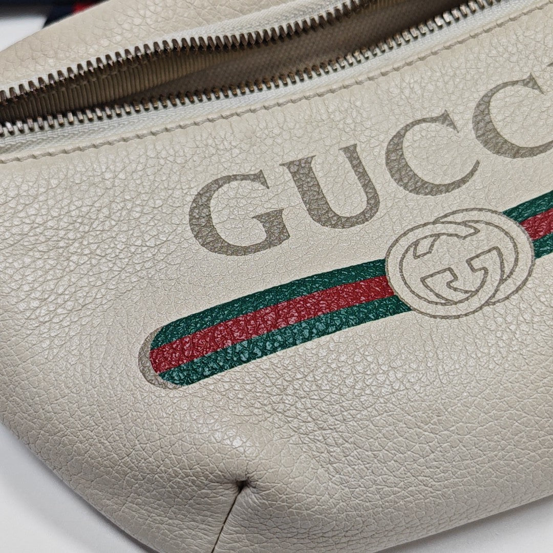 Print Small Calfskin White