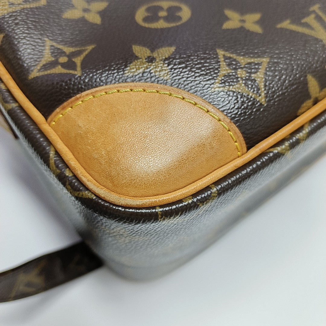 NIL Monogram Coated Canvas Brown