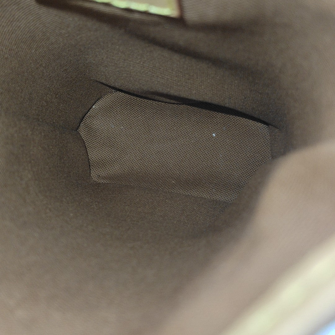 FOLD ME Monogram Coated Canvas Brown