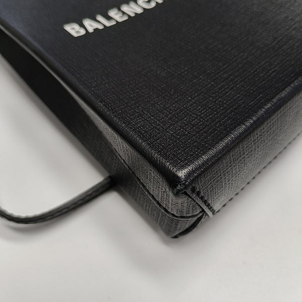 Shopping Bag Calfskin Black