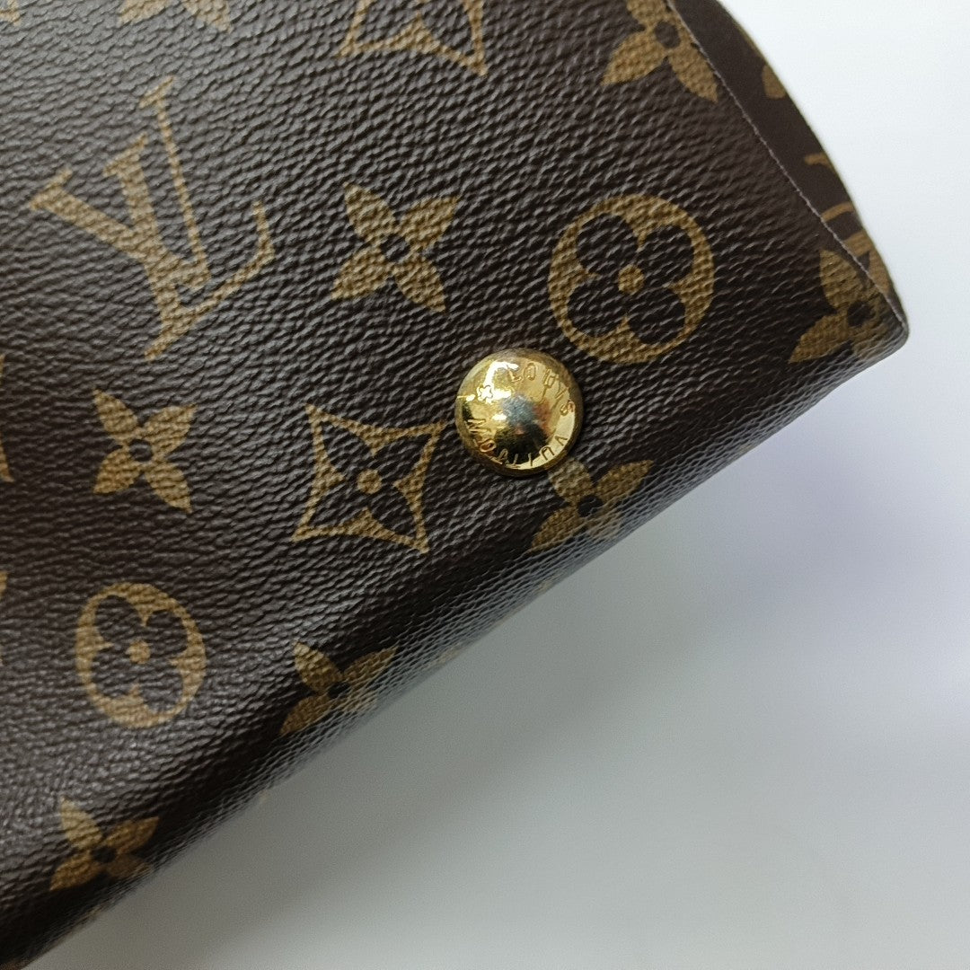 CARRYALL PM Monogram Coated Canvas Brown