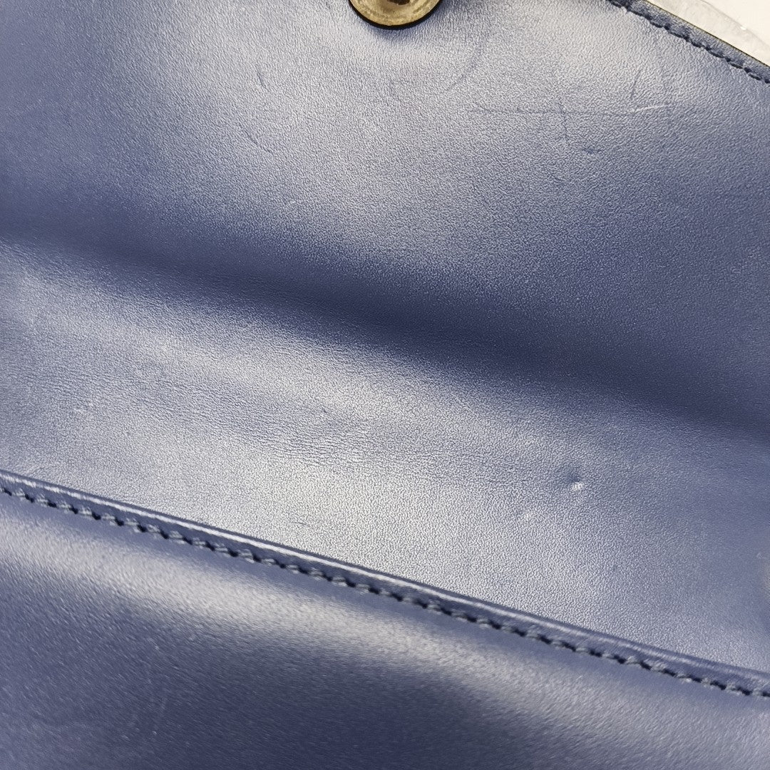 SERPENTI FOREVER Small Quilted Calfskin Blue