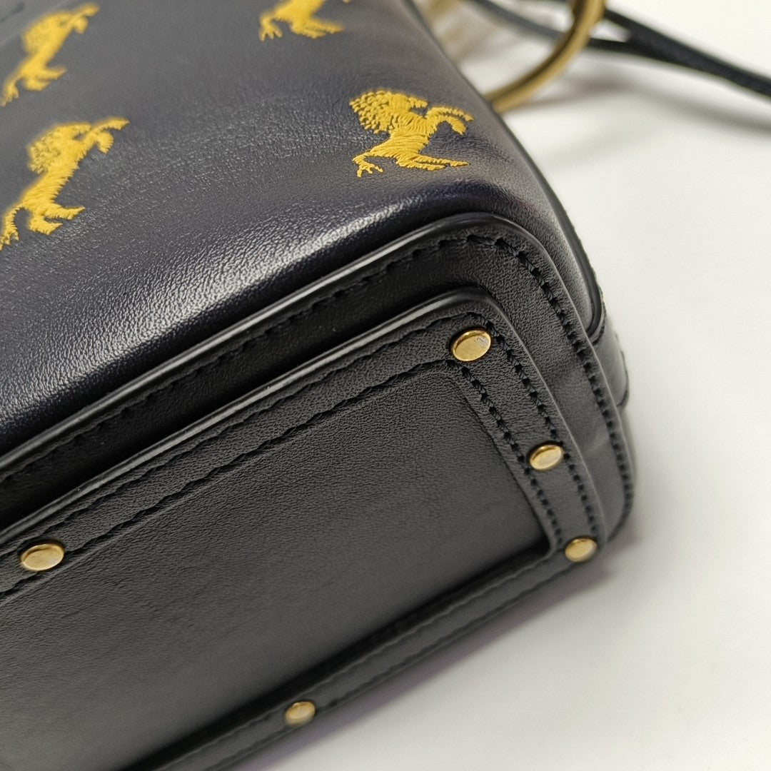 Roy Calfskin Black