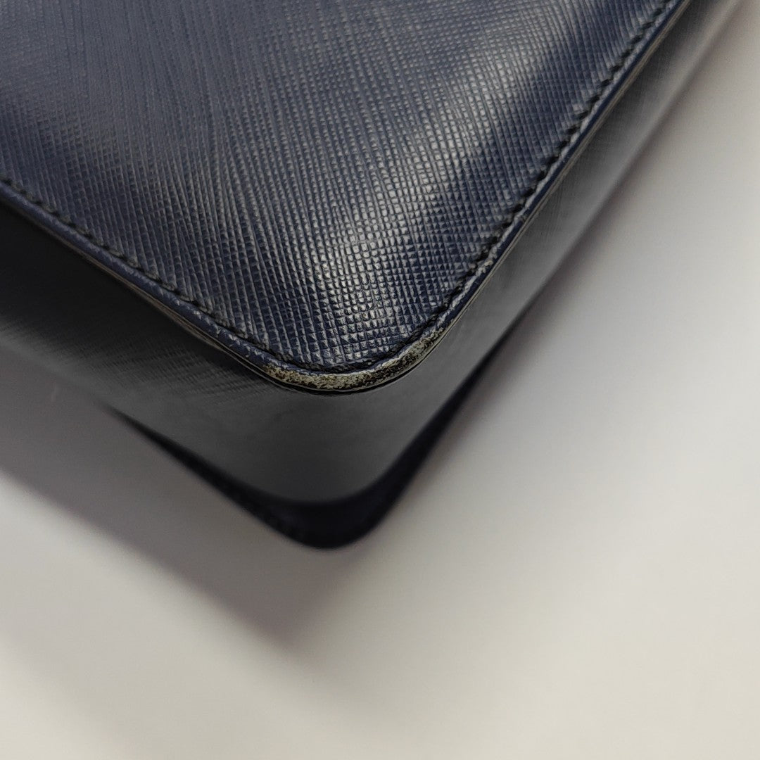 Kelly Calfskin Blue