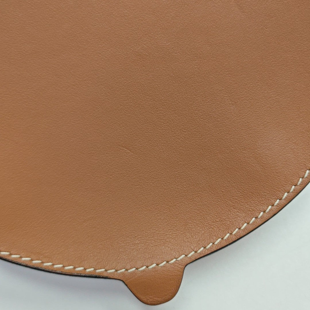Heel Small Calfskin Brown