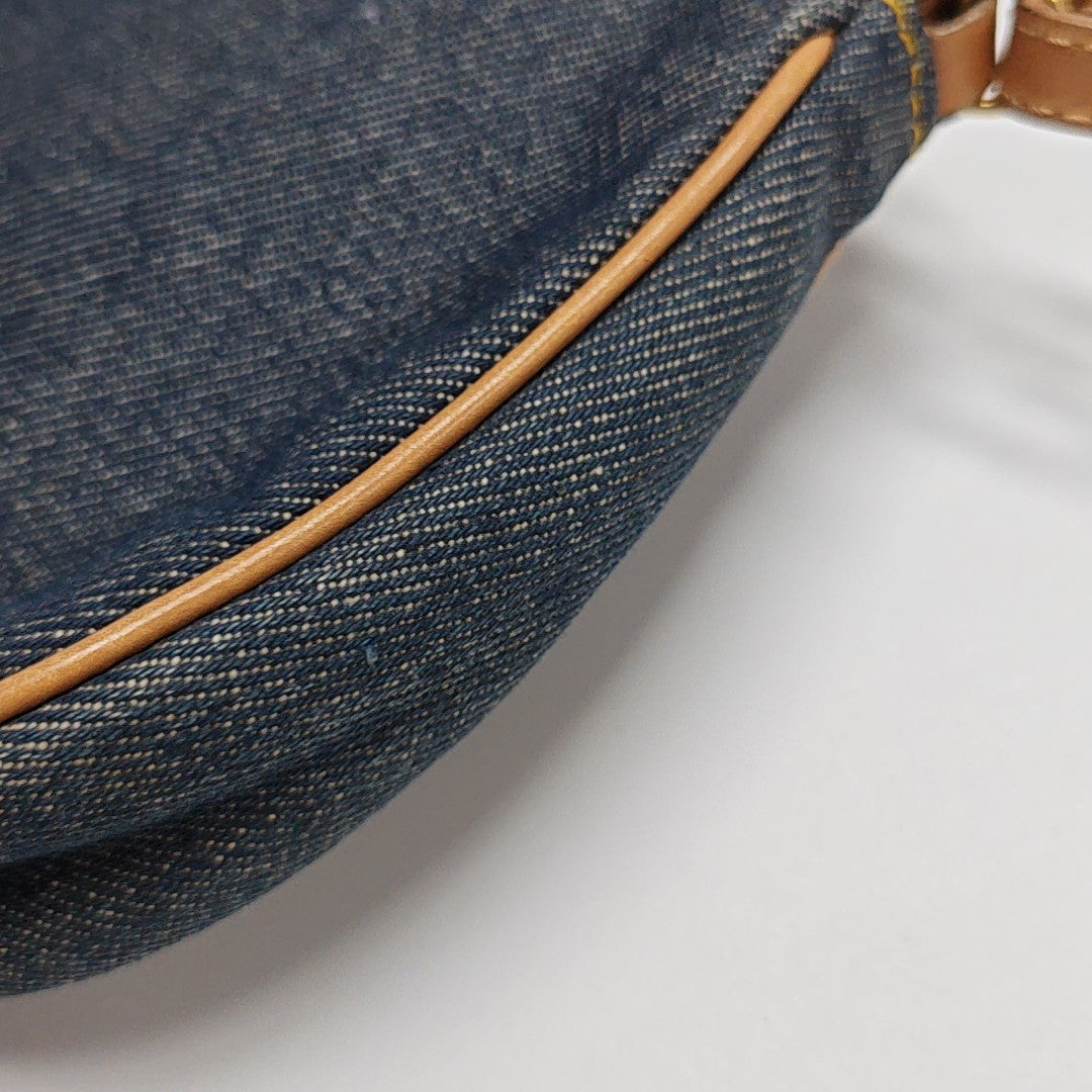 Saddle Mini Canvas Blue