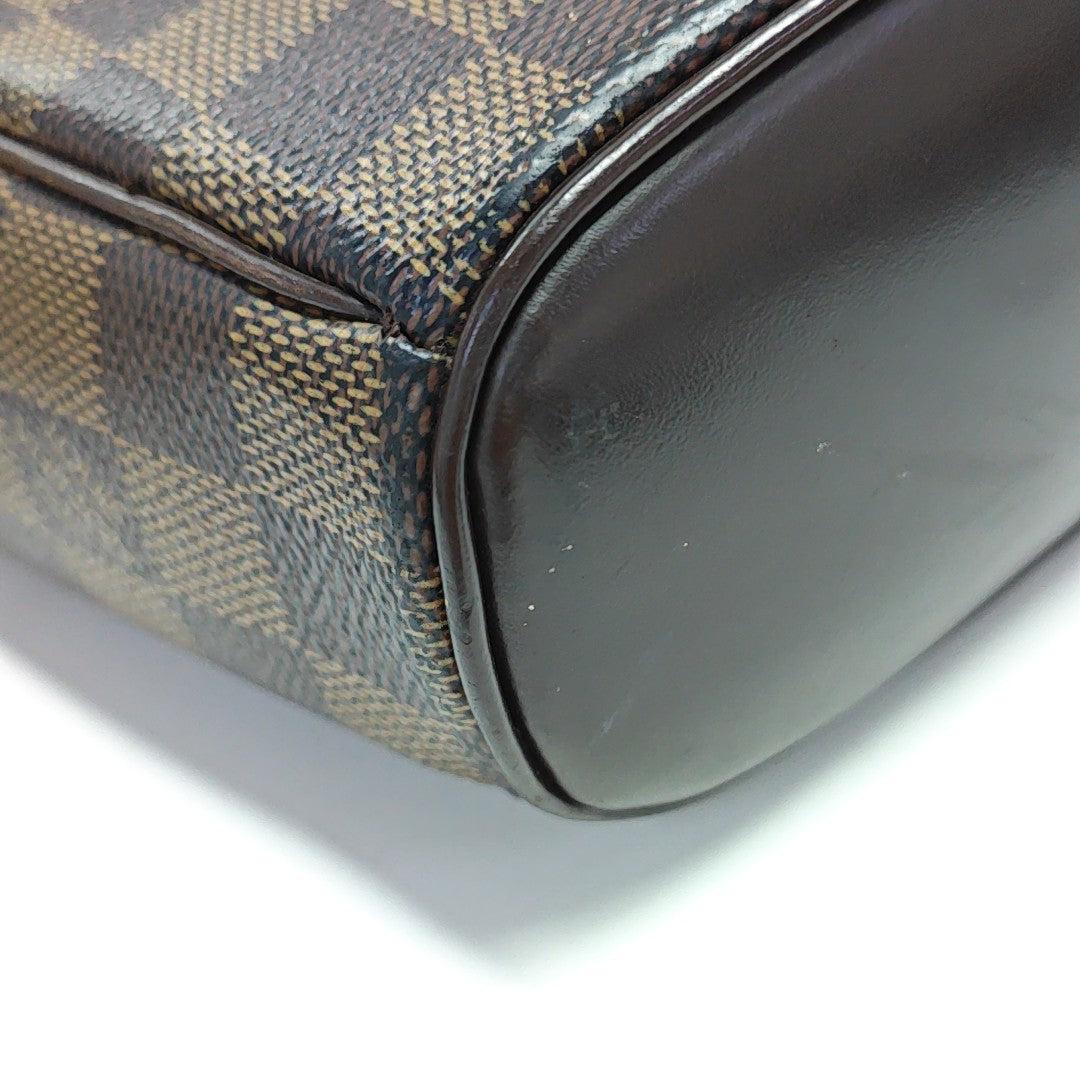 IPANEMA PM Damier Ebene Coated Canvas Brown