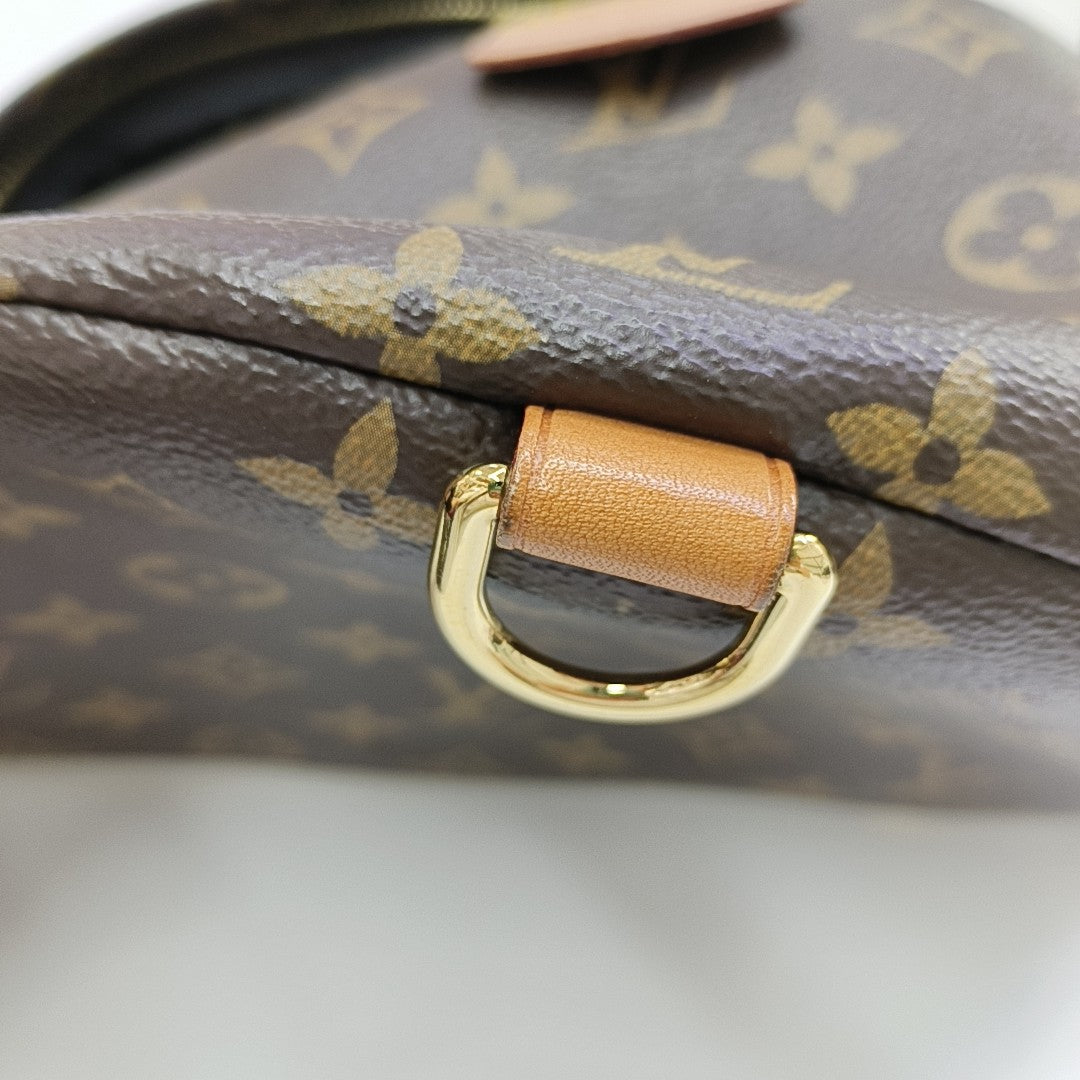 BUMBAG Monogram Coated Canvas Brown