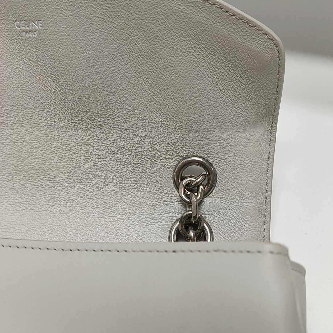 C Medium Calfskin Gray
