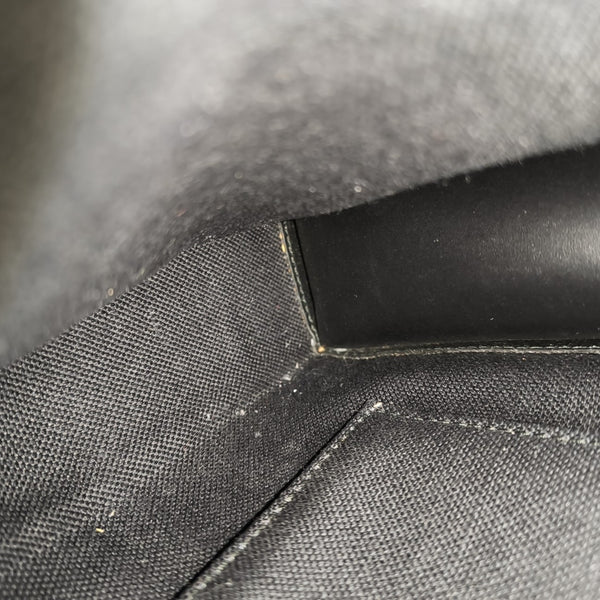 GG Supreme Monogram Coated Canvas Gray