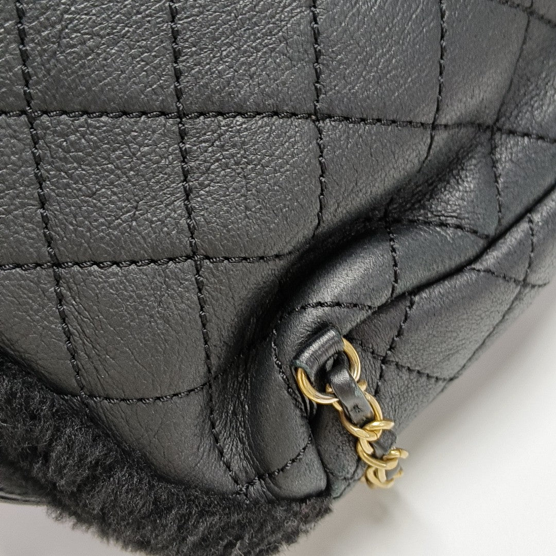 Quilted Lambskin Black