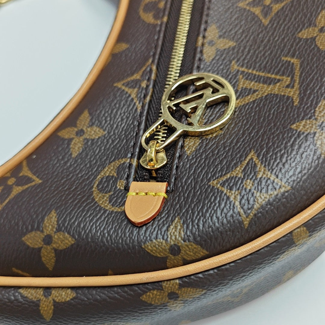 LOOP Monogram Coated Canvas Brown