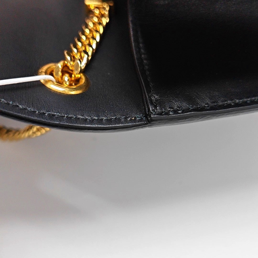 Authenticated pre-owned  KATE Medium Calfskin Black - Shoulder Bag at Looply