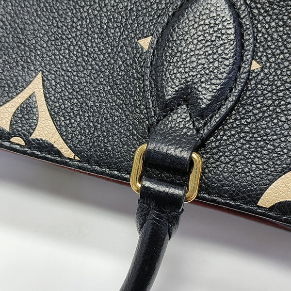 ONTHEGO PM Calfskin Black