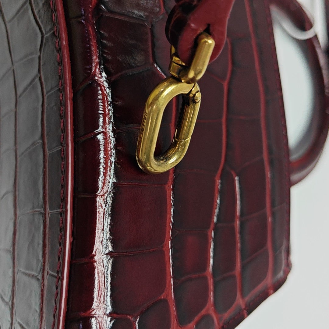 Hourglass XS Calfskin Red