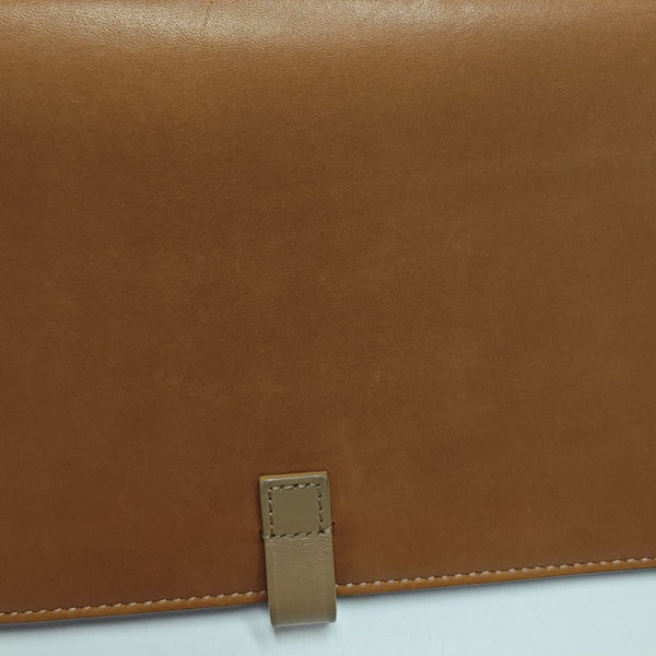 STRAP Large Calfskin Brown Wallet