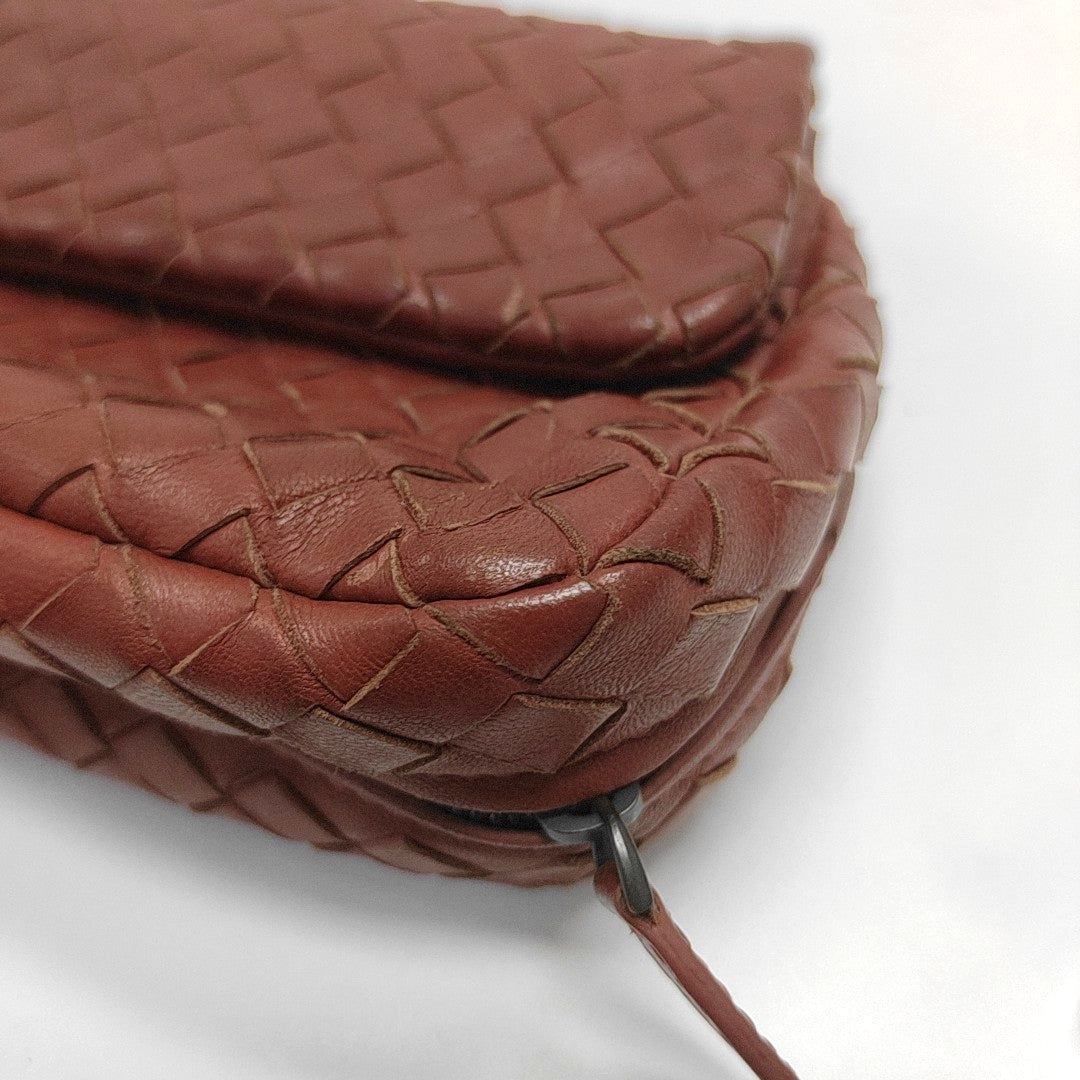 Messenger Lambskin Red
