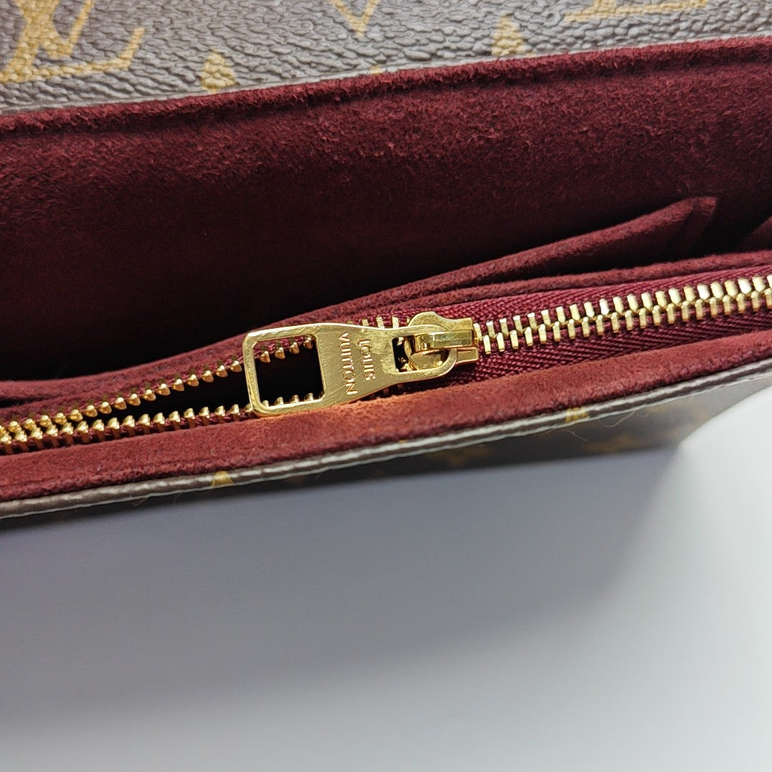 SAINT PLACIDE Monogram Coated Canvas Brown