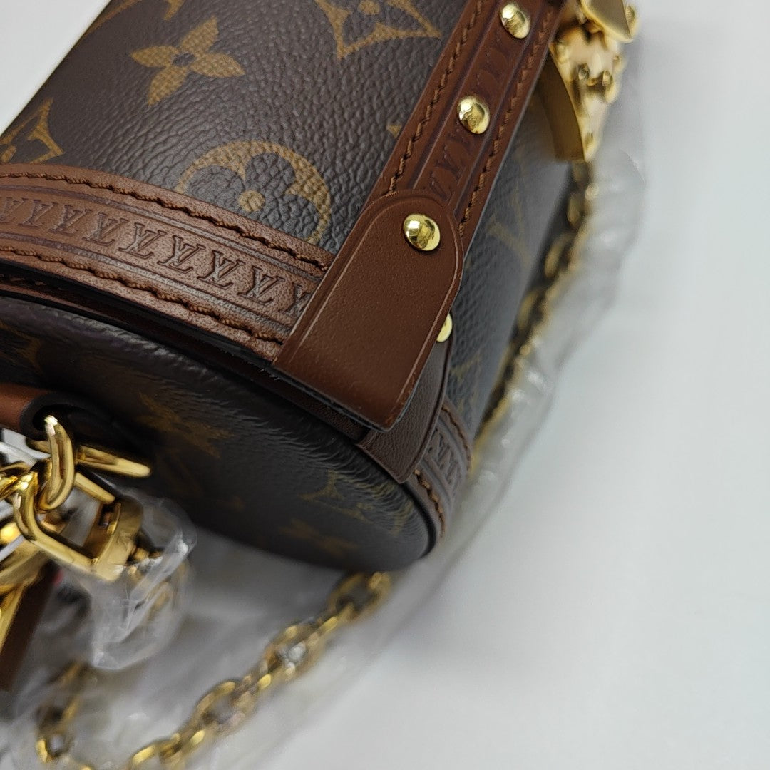 PAPILLON 19 Monogram Coated Canvas Brown