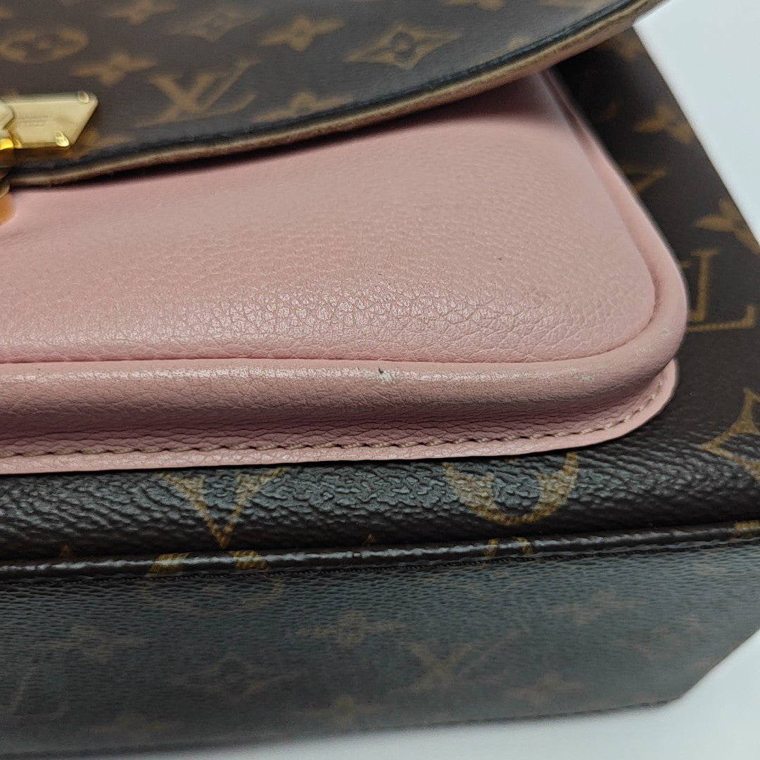 MARIGNAN Monogram Coated Canvas Brown