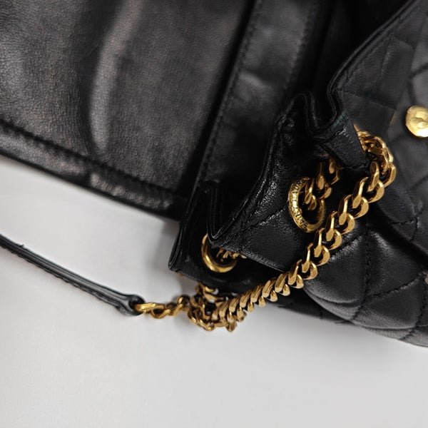 NOLITA Mini Quilted Lambskin Black