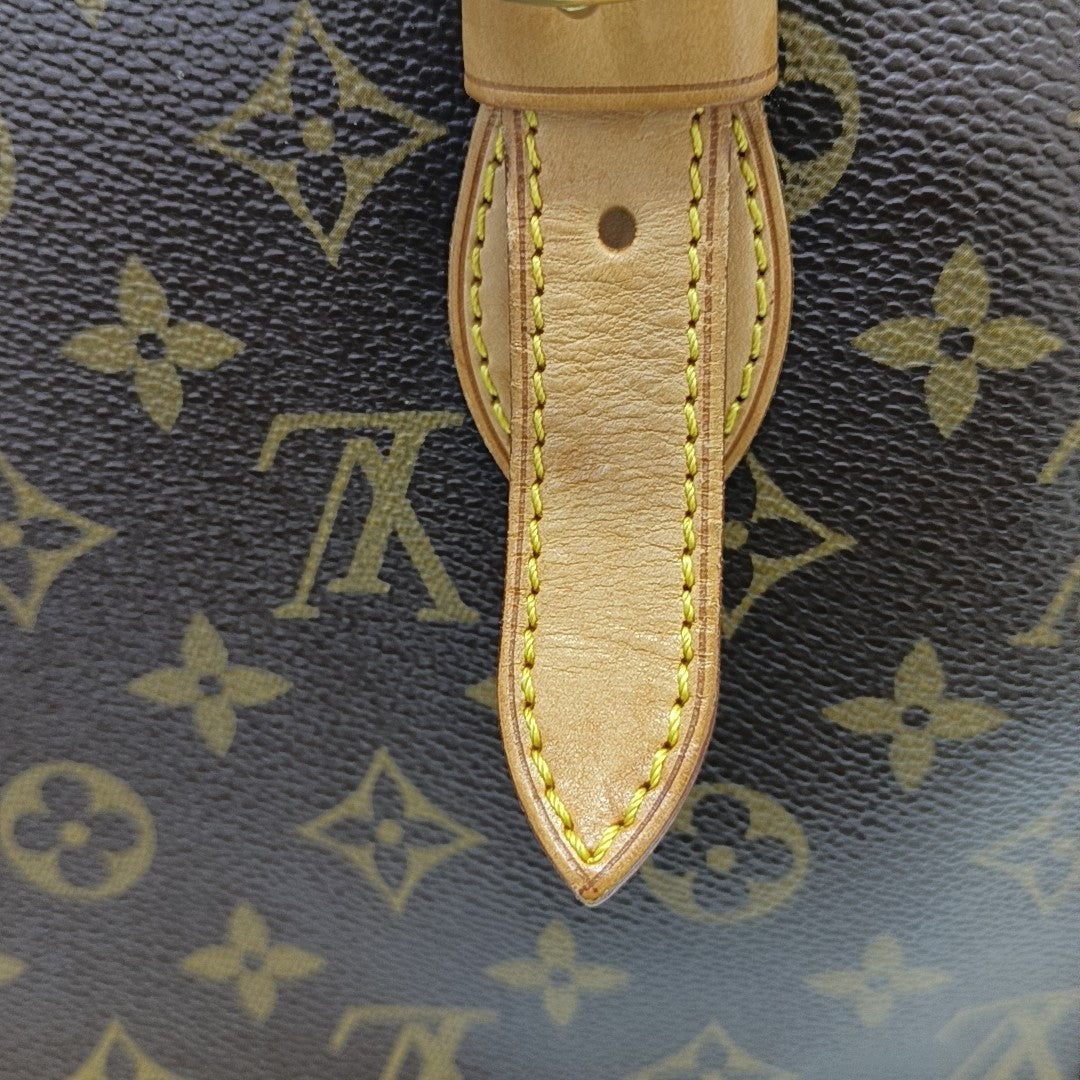 POPINCOURT Monogram Coated Canvas Brown
