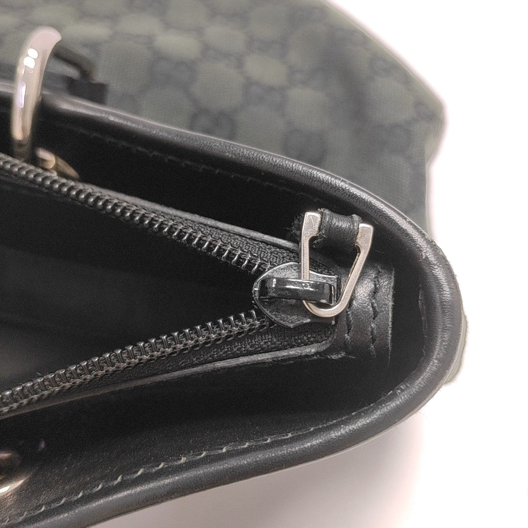Monogram Canvas Top Handle Bag Green