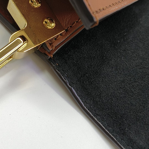 DAUPHINE MM Monogram Coated Canvas Brown