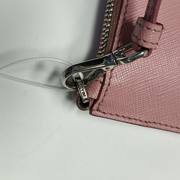 Saffiano Calfskin Top Handle Bag Red