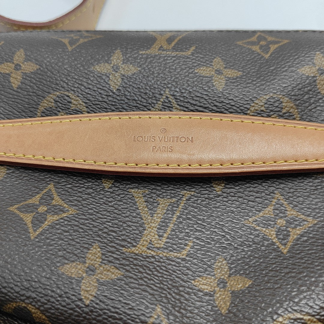 BUMBAG Monogram Coated Canvas Brown