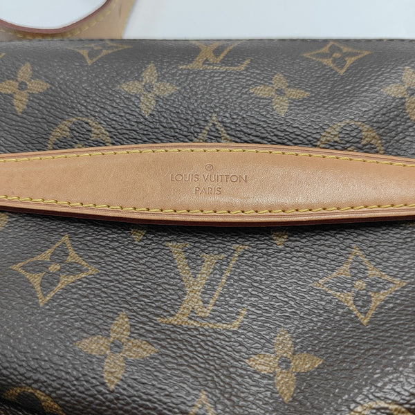 BUMBAG Monogram Coated Canvas Brown