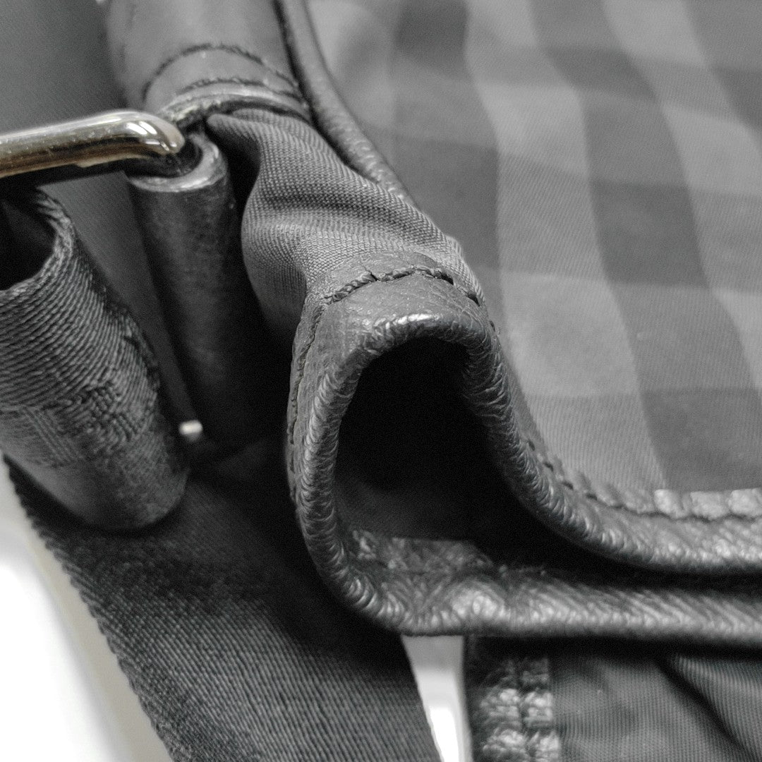 Fabric Shoulder Bag Gray