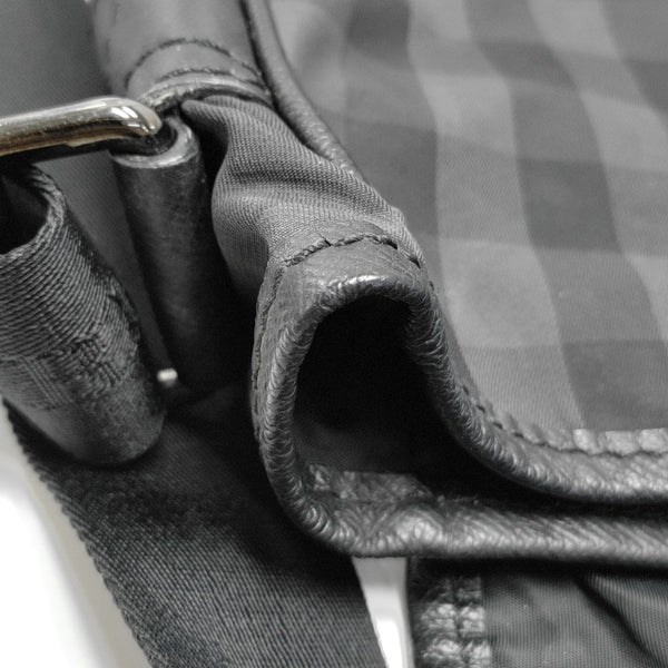 Fabric Shoulder Bag Gray