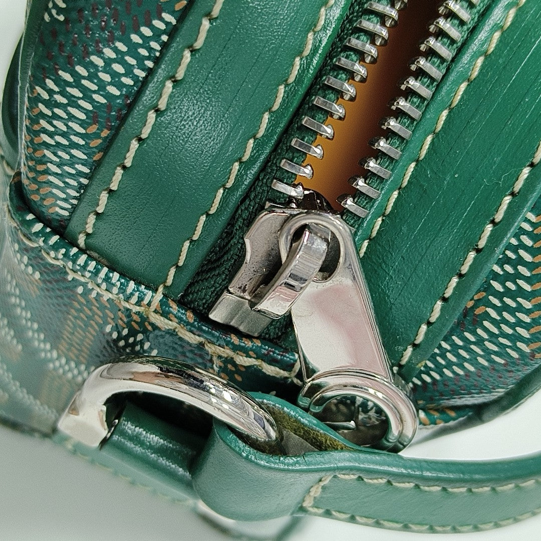 Cap-Vert PM Coated Canvas Green
