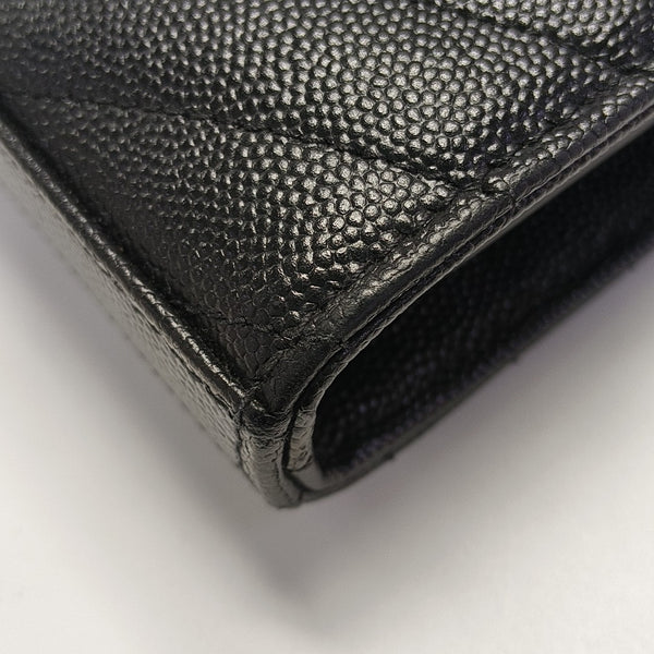 MONOGRAM Medium Chevron Calfskin Black