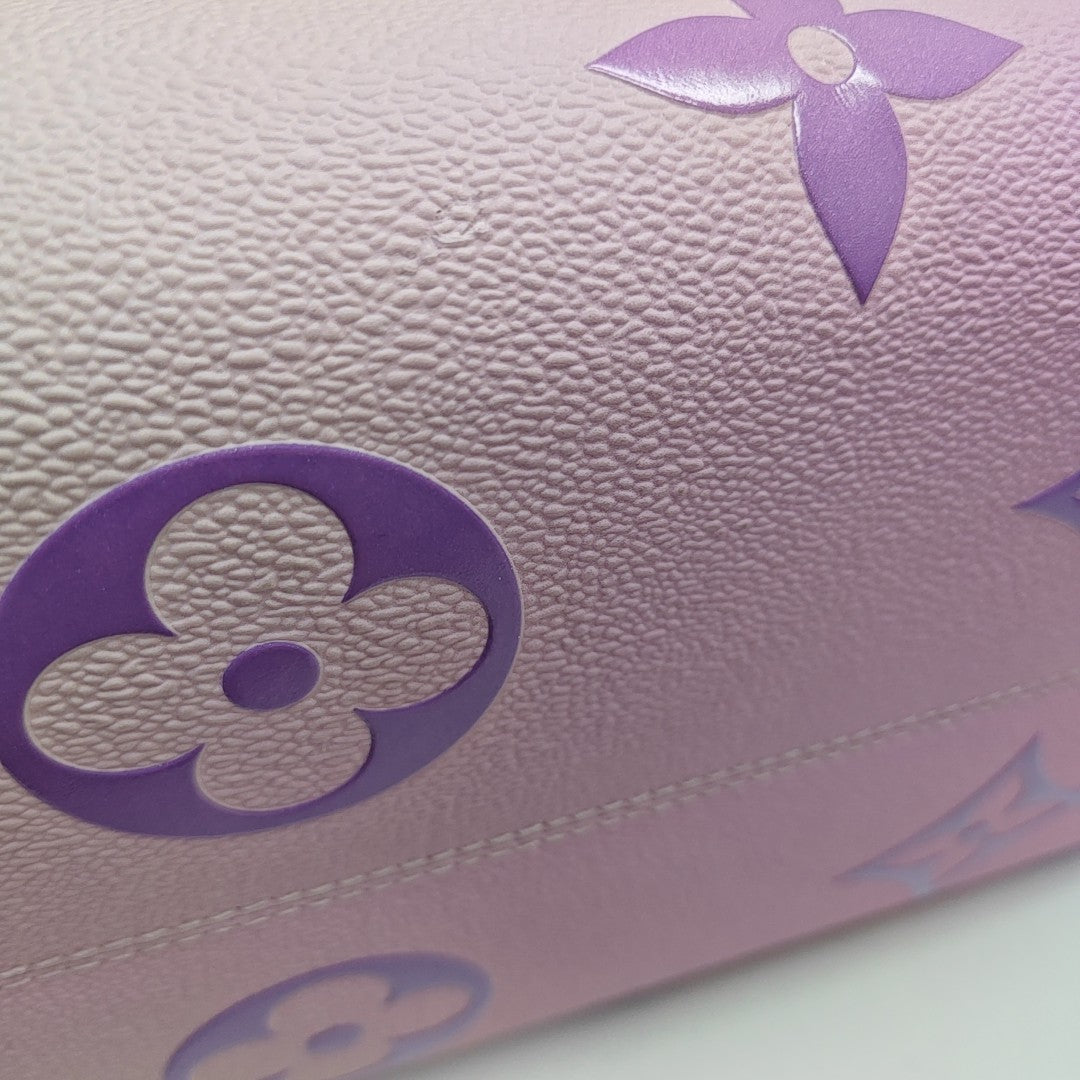 ONTHEGO GM Monogram Coated Canvas Multicolor