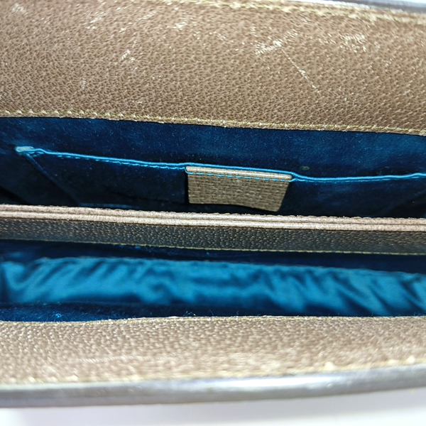 Authenticated pre-owned  Ophidia Small Monogram Coated Canvas Beige - Shoulder Bag at Looply